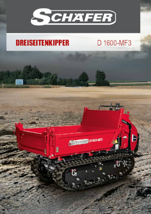 Dumpere pe Şenile SCHÄFER D 1600-MF3