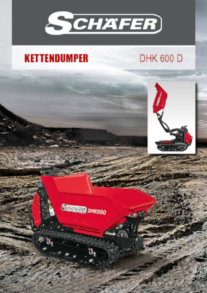 Dumpere pe Şenile SCHÄFER DHK 600 D