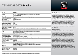 Tractoare pe șenile Carraro Mach 4 II