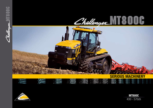 Tractoare pe șenile Challenger MT865 C