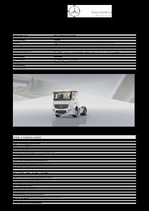 Capete tractor Mercedes-Benz Actros 1824 LS 4x2