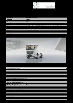 Capete tractor Mercedes-Benz Actros 1852 LS 4x2