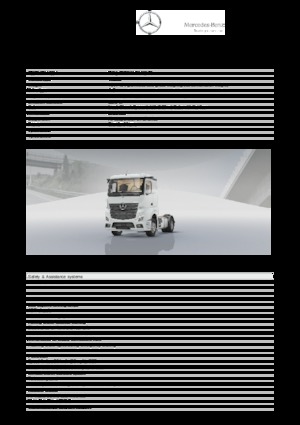 Capete tractor Mercedes-Benz Actros 1863 LS 4x2