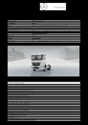 Capete tractor Mercedes-Benz Arocs 2048 LS 4x2