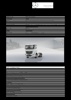 Capete tractor Mercedes-Benz Arocs 2643 LS 6x4