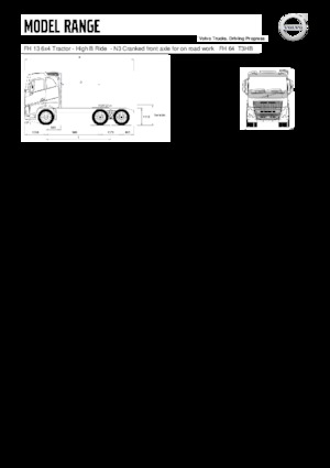 Capete tractor Volvo Trucks FH13.420 6x4 Tractor - High B Ride