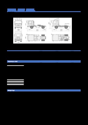 Capete tractor Hyundai Commercial Vehicles HD1000 D6CA41