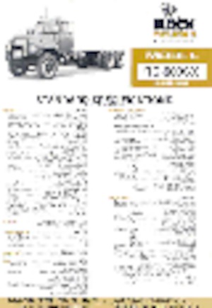 Capete tractor Mack RD-600SX CA49 EM6-237 6x2