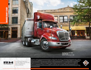 Capete tractor International RH613 113 Day Cab International A26