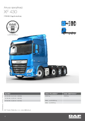 Șasiuri rigide DAF XF 430 FTM SC