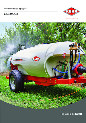 Pulverizatoare de câmp tractate Kuhn Arbo 1500