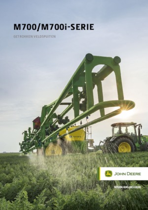 Pulverizatoare de câmp tractate John Deere M724