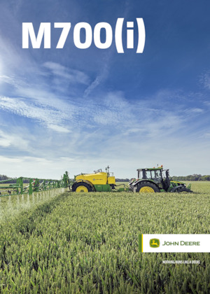 Pulverizatoare de câmp tractate John Deere M732i