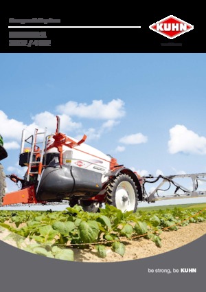 Pulverizatoare de câmp tractate Kuhn Metris 2-4100