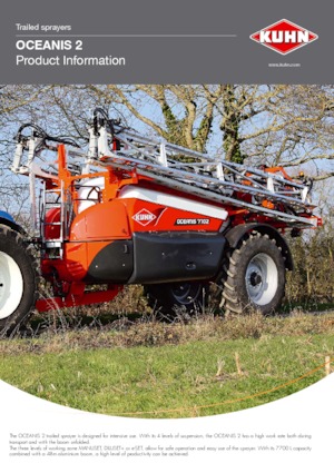 Pulverizatoare de câmp tractate Kuhn Oceanis 2-5600