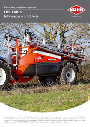Pulverizatoare de câmp tractate Kuhn Oceanis 2-5600