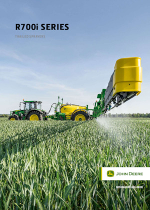 Pulverizatoare de câmp tractate John Deere R732i