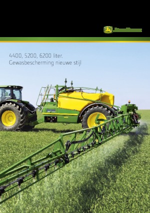 Pulverizatoare de câmp tractate John Deere R962i