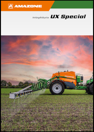 Pulverizatoare de câmp tractate Amazone UX 3200 Special (24)