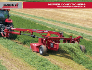 Cositori tractate cu discuri, cu tambur de condiționare Case IH DC92