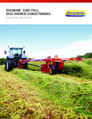 Cositori tractate cu discuri, cu tambur de condiționare New Holland Discbine 210