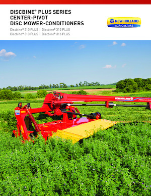 Cositori tractate cu discuri, cu tambur de condiționare New Holland Discbine 313 PLUS