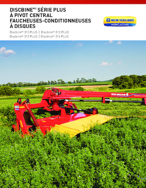 Cositori tractate cu discuri, cu tambur de condiționare New Holland Discbine 313 PLUS