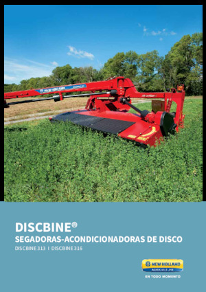 Cositori tractate cu discuri, cu tambur de condiționare New Holland Discbine 313 PLUS