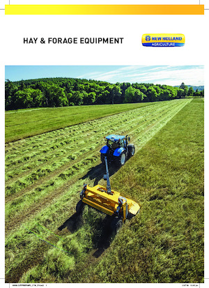 Cositori tractate cu discuri, cu tambur de condiționare New Holland DiscCutter C 320P