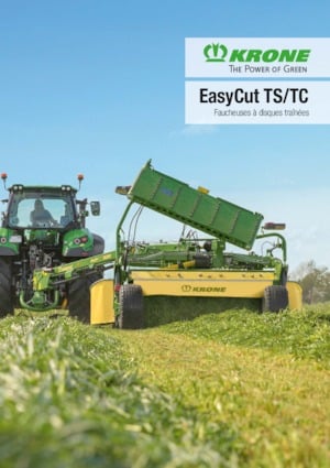 Cositori tractate cu discuri, cu tambur de condiționare Krone EasyCut TC 320 CV
