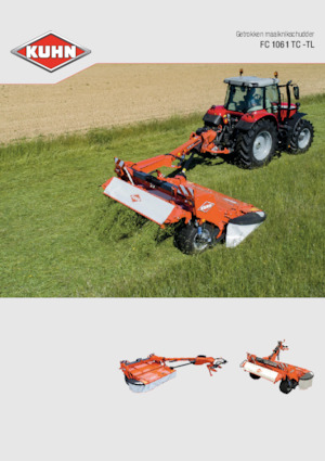 Cositori tractate cu discuri, cu tambur de condiționare Kuhn FC 3161 TLD