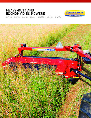 Cositori tractate cu discuri, cu tambur de condiționare New Holland HM234 Economy