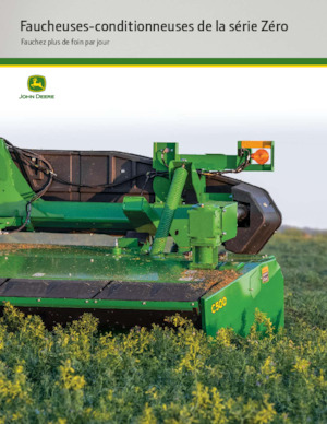 Cositori tractate cu discuri, cu tambur de condiționare John Deere S300