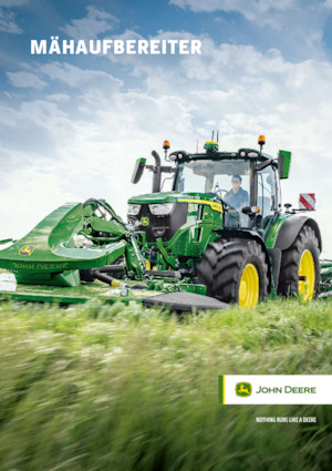 Cositori tractate cu discuri, cu tambur de condiționare John Deere C310R