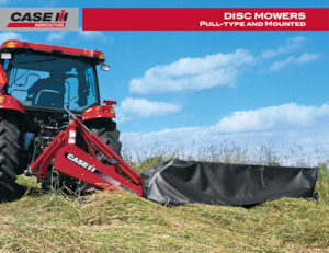 Cositori tractate cu discuri, fără tambur de condiționare Case IH MD72