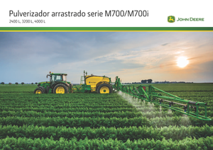 Pulverizatoare de câmp tractate John Deere M724