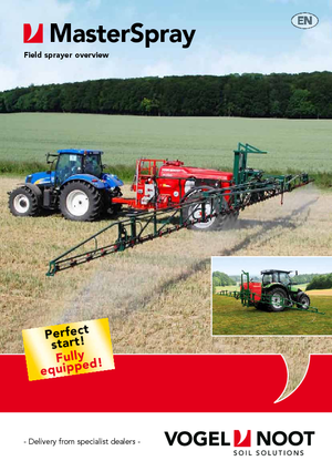 Pulverizatoare de câmp tractate Vogel & Noot MasterSpray IN 460