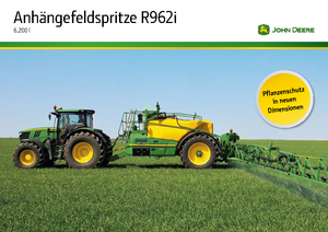 Pulverizatoare de câmp tractate John Deere R 962 i