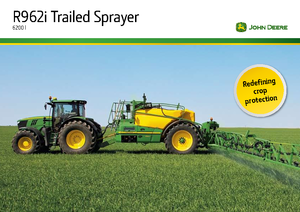 Pulverizatoare de câmp tractate John Deere R 962 i