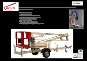 Nacele cu braț articulat montate pe trailer Matilsa Parma 12
