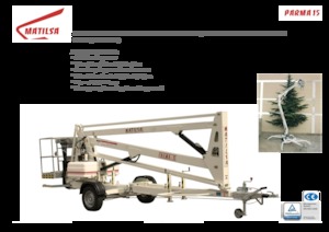 Nacele cu braț articulat montate pe trailer Matilsa Parma 15