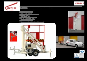 Nacele cu braț articulat montate pe trailer Matilsa Parma 7