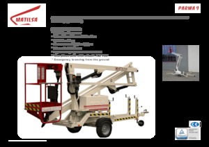 Nacele cu braț articulat montate pe trailer Matilsa Parma 9