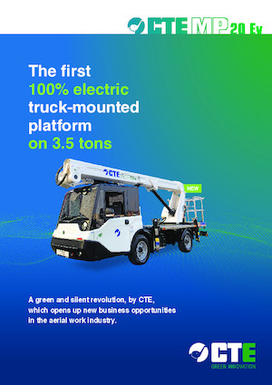 Nacele telescopice montate pe camion CTE MP 20 Ev