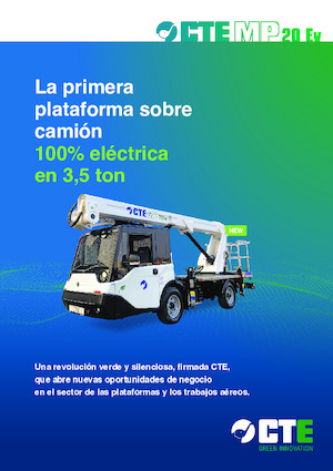 Nacele telescopice montate pe camion CTE MP 20 Ev