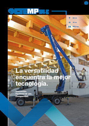 Nacele telescopice montate pe camion CTE MP 24 C