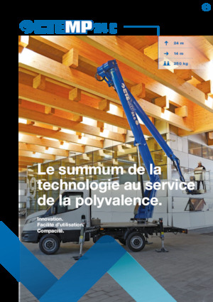 Nacele telescopice montate pe camion CTE MP 24 C