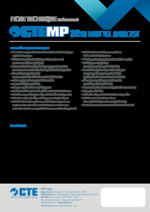 Nacele telescopice montate pe camion CTE MP 32.19