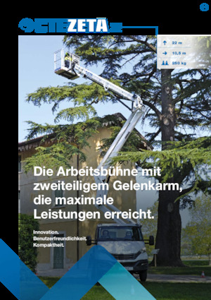 Nacele telescopice montate pe camion CTE ZETA 22