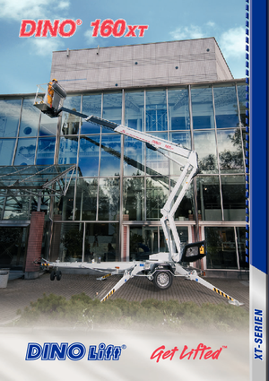 Nacele cu braț articulat montate pe camion Dino Lift Dino 160 XT